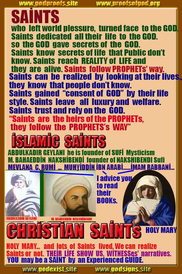 God is real, God exists here Proofs and evidences, Proofs and evidences of God
