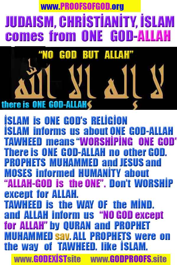 Proofs and Evidences of GOD's existance