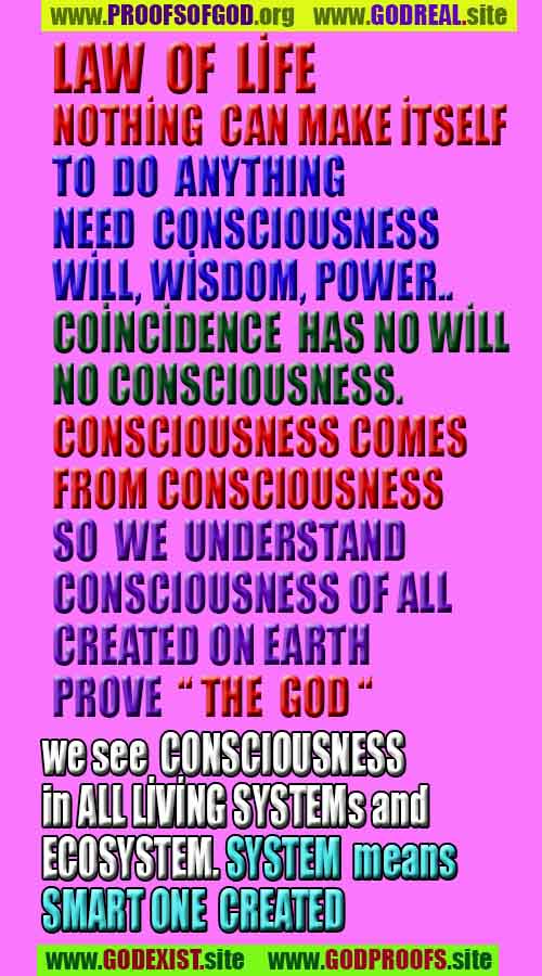 God is real, God exists here Proofs and evidences, Proofs and evidences of God