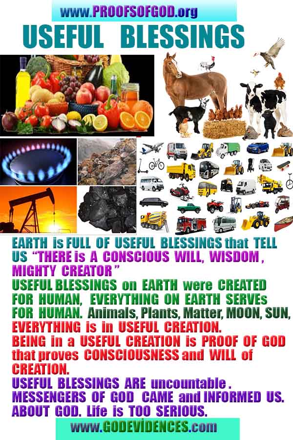 Proofs and Evidences of GOD's existance