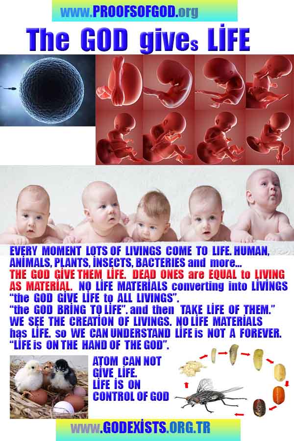 God is real, God exists here Proofs and evidences, Proofs and evidences of God