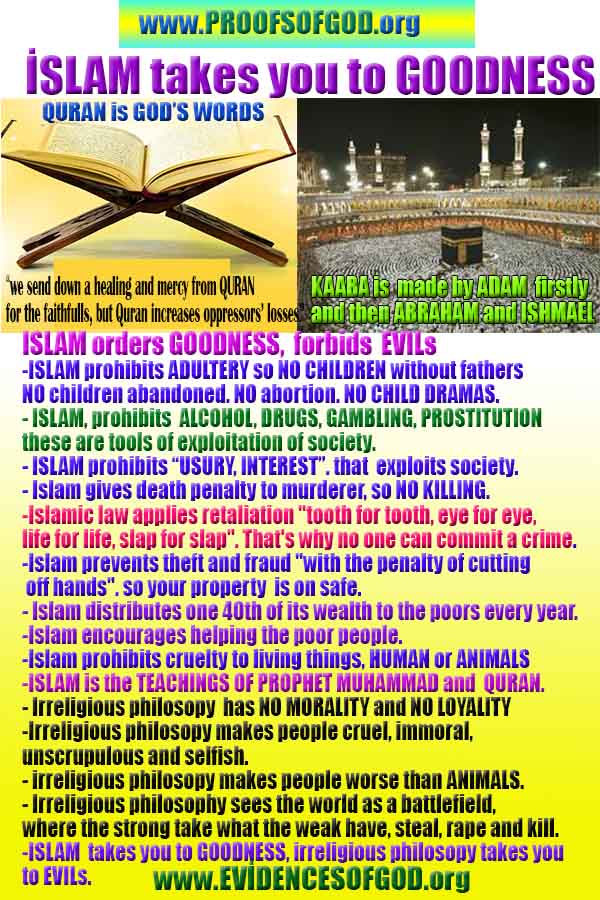 Proofs and Evidences of GOD's existance